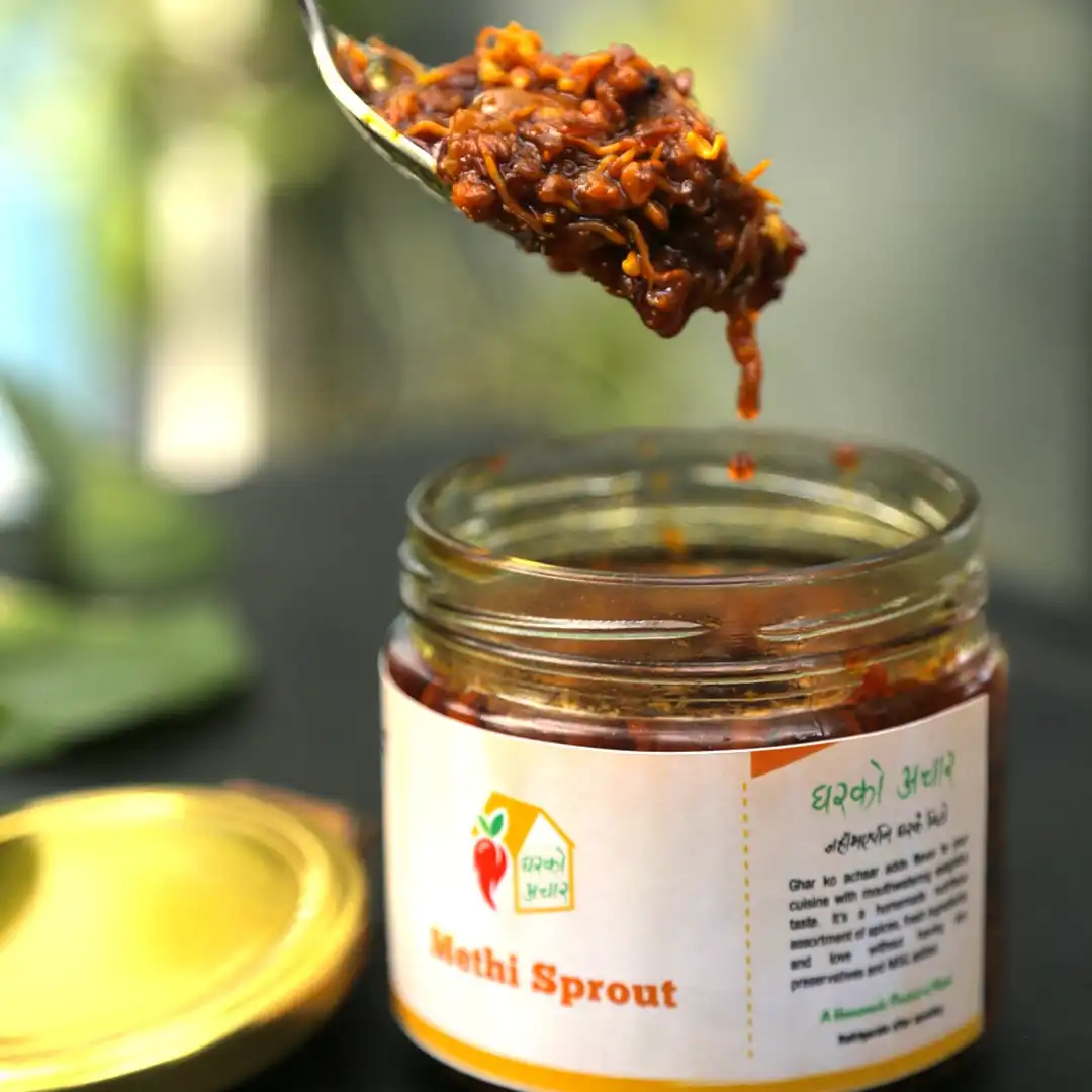 Product image of Sprout Methi Achar 350gm