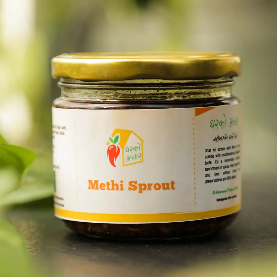 Product image of Sprout Methi Achar 350gm