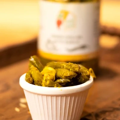 Green Chilies & Garlic Achar 35...