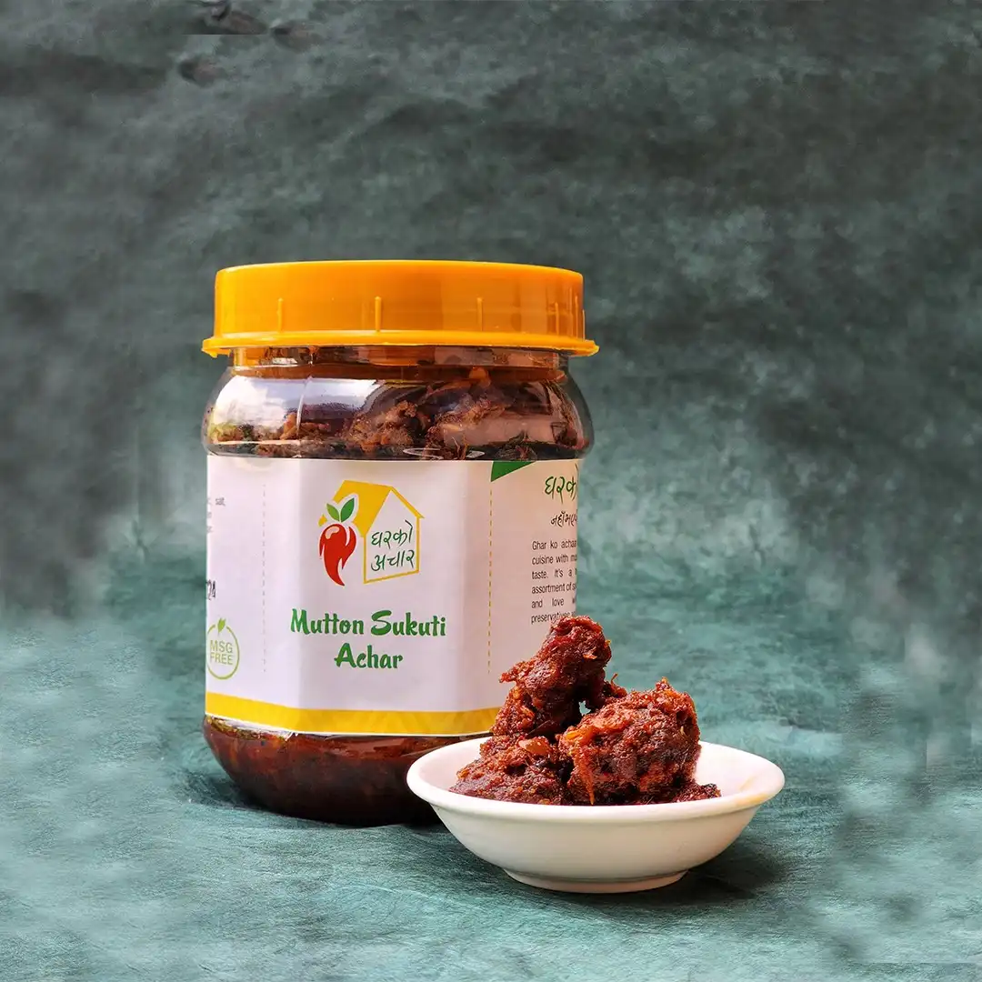 Product image of Mutton Sukuti Achar 500gm