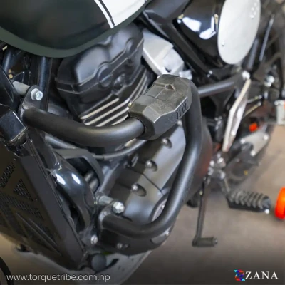 Crash Guard With Puck Slider Bl...