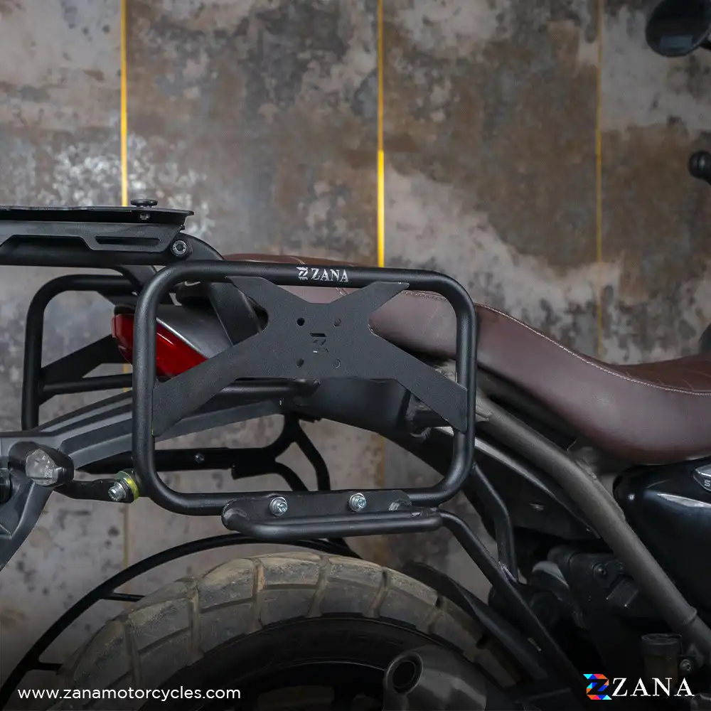 Product image of Saddle Stay With Jerry Can Mount For Triumph Scrambler & Speed 400