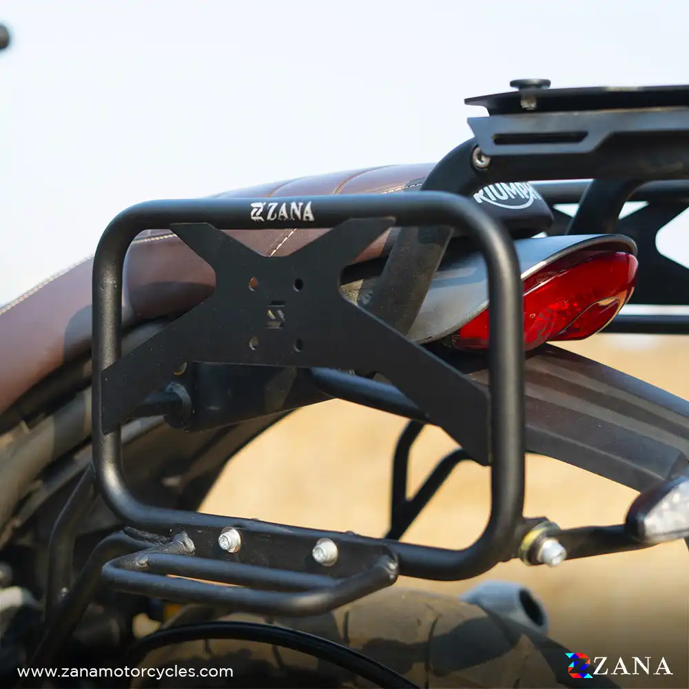 Product image of Saddle Stay With Jerry Can Mount For Triumph Scrambler & Speed 400