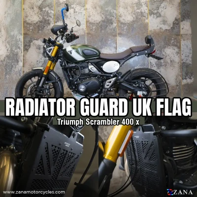 Radiator Guard UK Flag Black Fo...