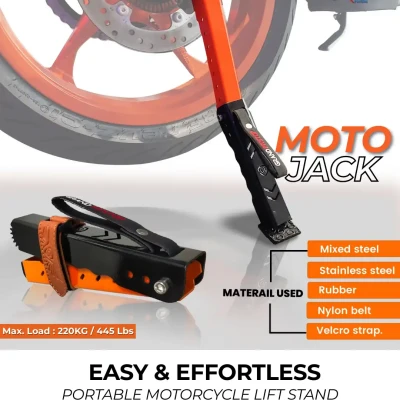 Grand PitStop Universal Moto Jack | Bike Weight Up to 220KG