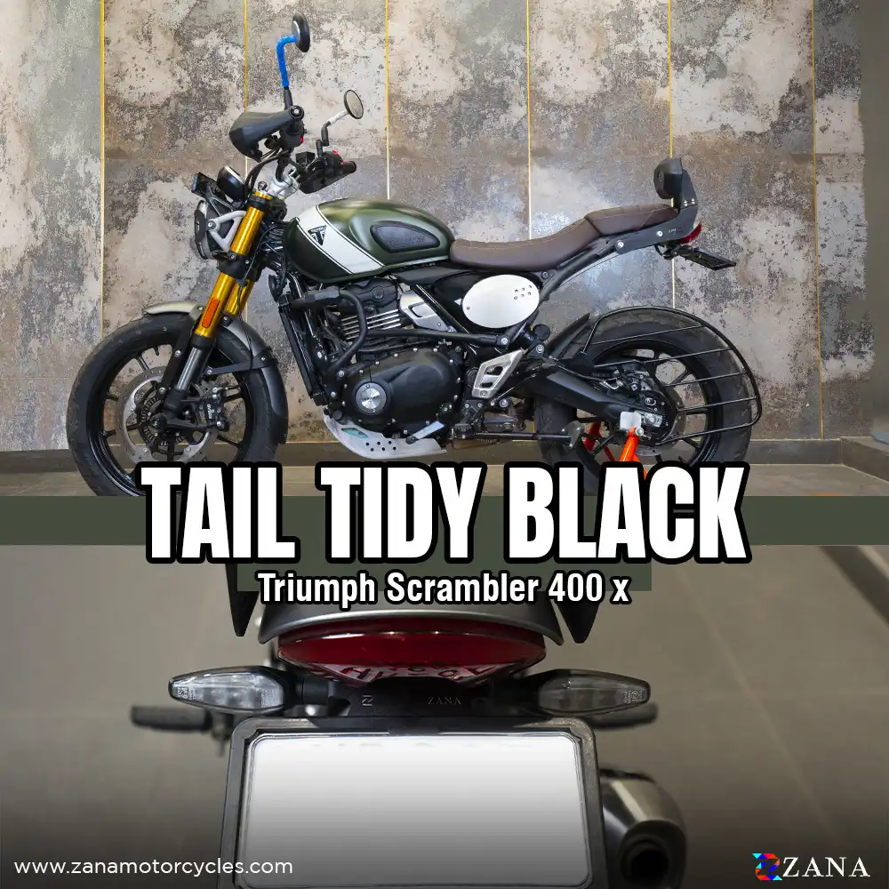 Product image of Tail Tidy for Triumph Scrambler 400 X & Speed 400 – Black