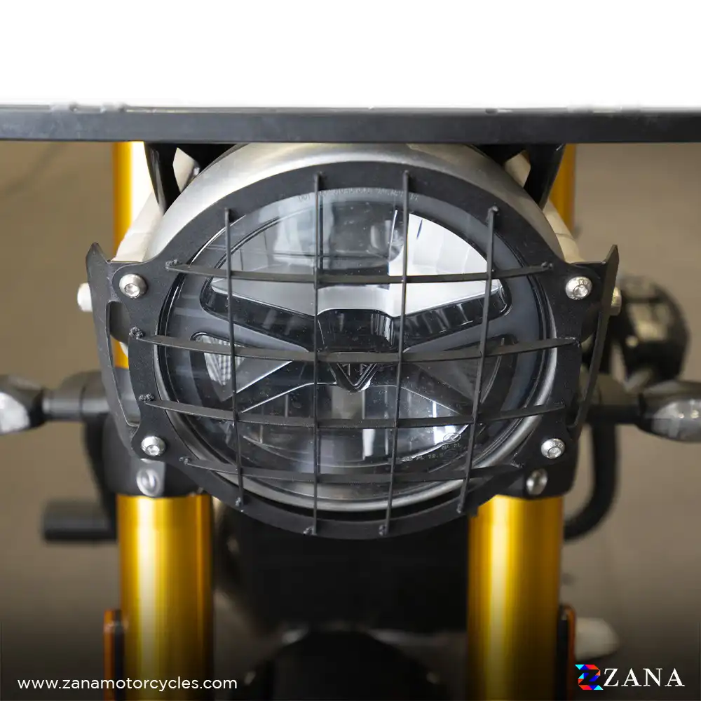 Product image of Headlight Grill for Triumph Scrambler 400 X & Speed 400 – Black