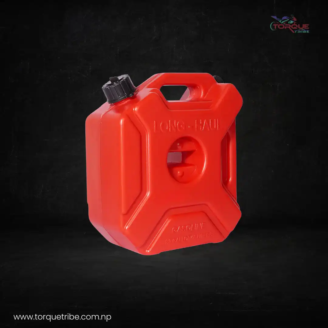 Product image of Universal Jerry Can Fuel Can 5L for Motorcycles – Black & Red