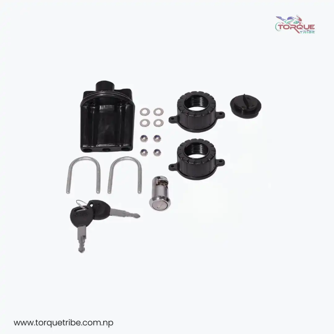 Product image of Universal Jerry Can Fuel Can 5L for Motorcycles – Black & Red