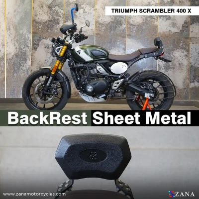 Zana Backrest for Triumph Scram...