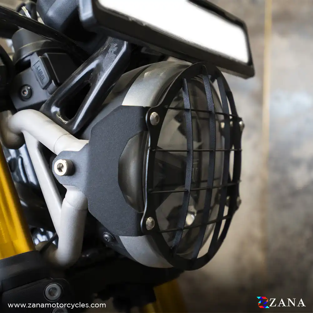 Product image of Headlight Grill Black for Triumph Speed 400 & Scrambler 400 X | ZANA