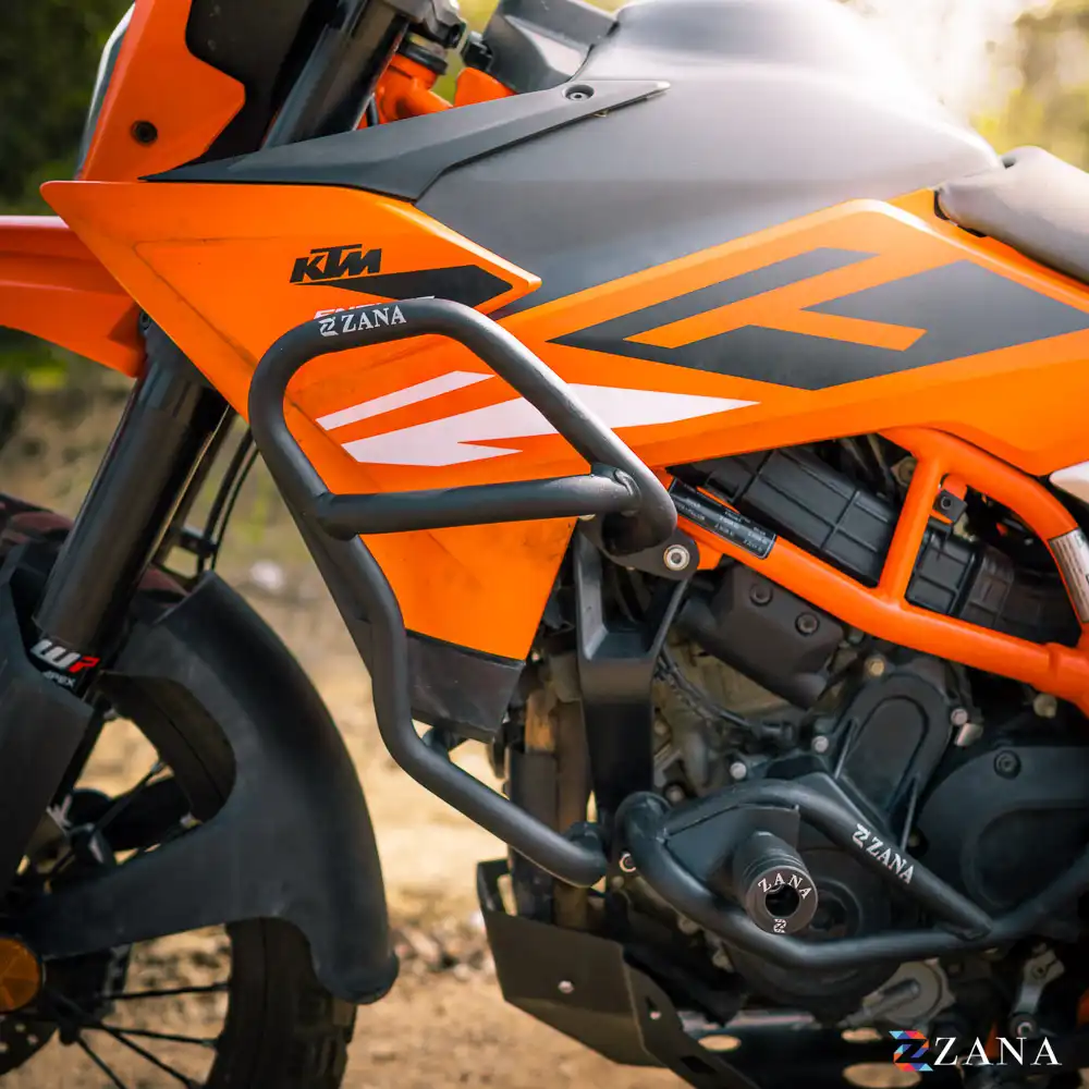 Product image of Zana Crash Bars for 2025 KTM ADV 250/390 & Enduro 390 – Black