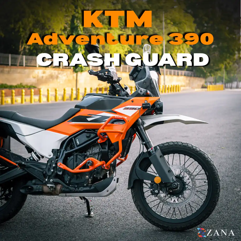 Product image of Zana Touring Crash Bars for 2025 KTM ADV 250/390 & Enduro 390 – KTM Orange