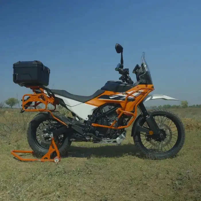 Product image of Zana Upper & Lower Crash Guard Set for KTM Adventure 250/390 (2025) – Orange