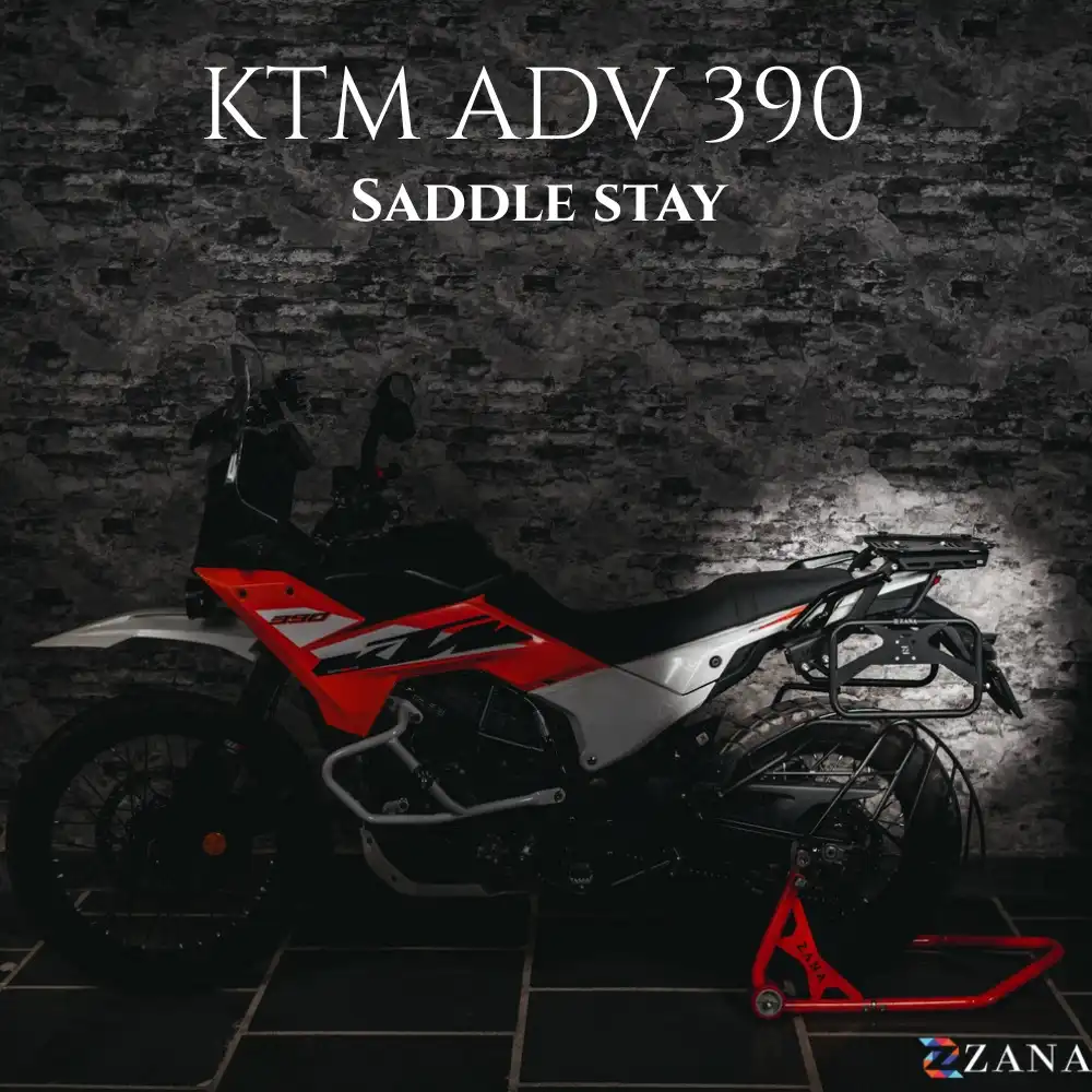Product image of Zana Roadster Saddle Stay for KTM Adventure 250, 390 & Enduro 390 (2025) – Black