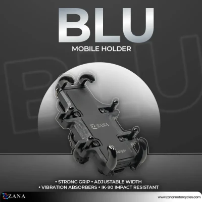 Zana Universal Mobile Holder for Motorcycles & Bicycles – BL...