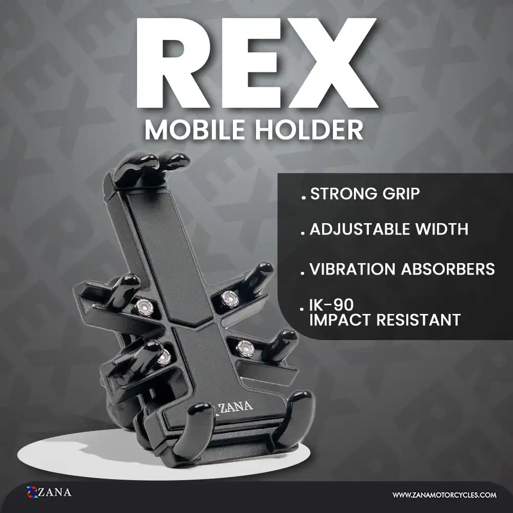 Product image of Zana Universal Mobile Holder for Motorcycles & Bicycles – REX