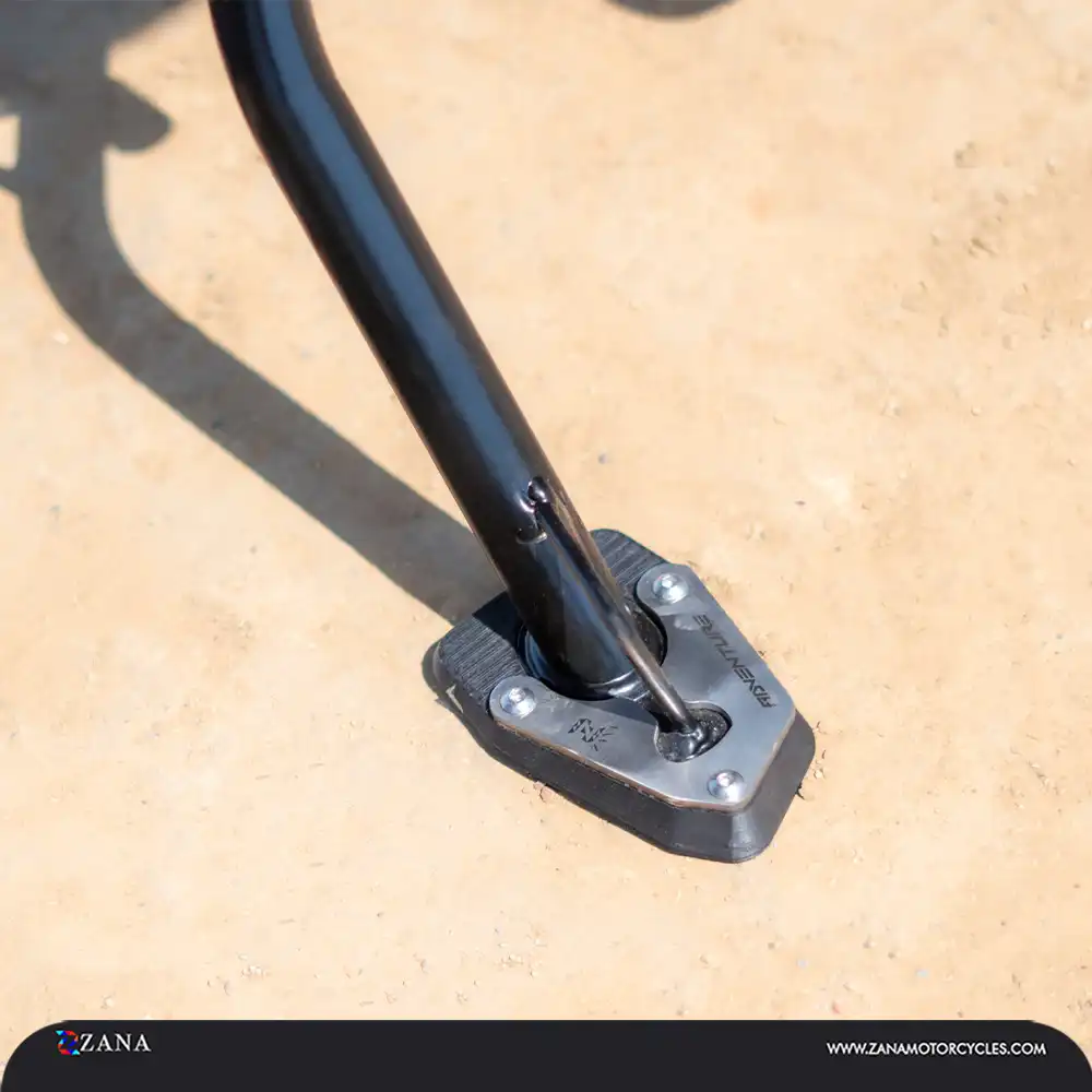Product image of ZANA  Side Stand Extender for KTM Adventure 250, 390 & Enduro 390 2025 – CNC Machined Aluminum