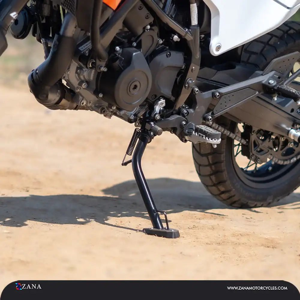 Product image of ZANA  Side Stand Extender for KTM Adventure 250, 390 & Enduro 390 2025 – CNC Machined Aluminum
