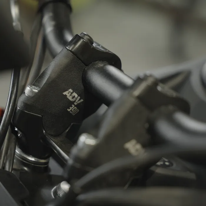 Product image of ZANA Angular Handlebar Riser for KTM Adventure 250, 390 & Enduro 390 2025 – Aluminum Black