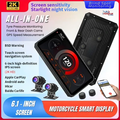 Lancol SE95 Motorcycle GPS Navigation Display with Dash Cam ...