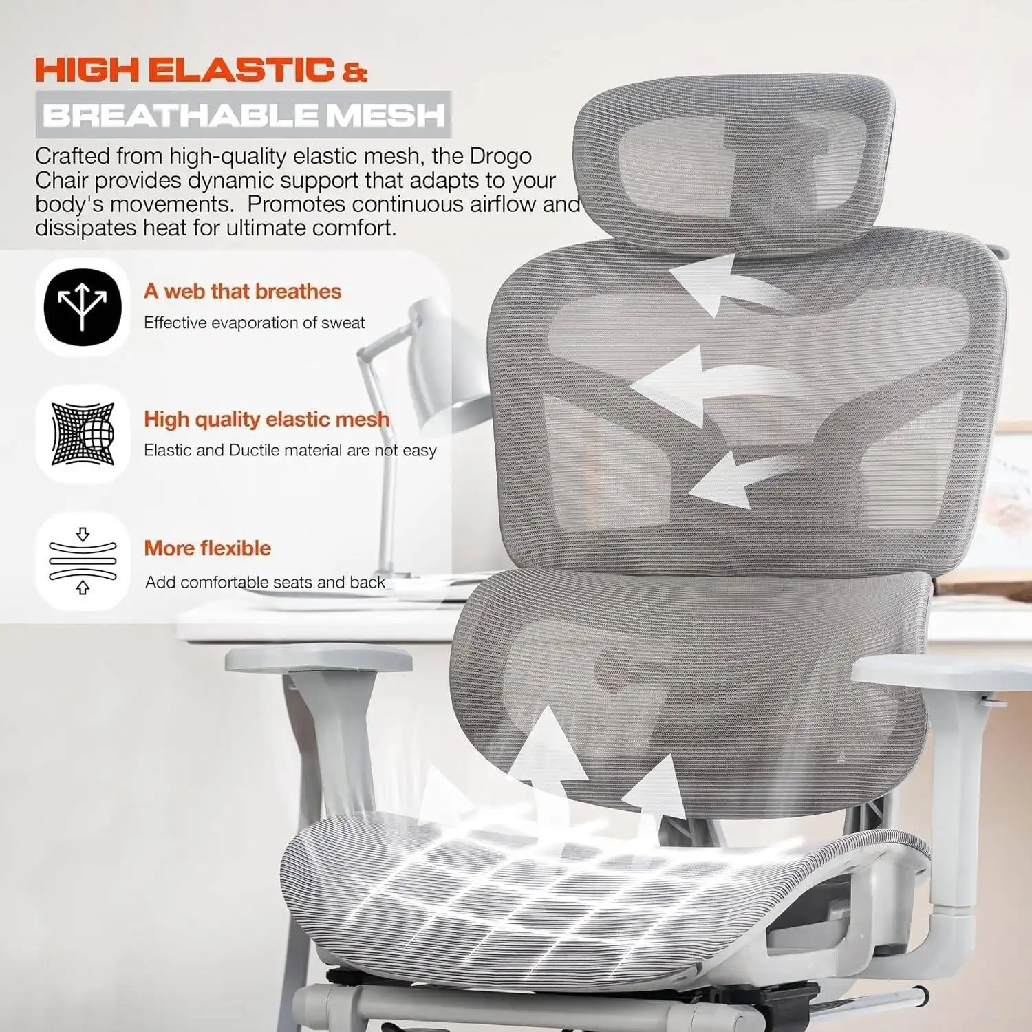 Product image of YS-2308 ORIONA Ergonomic Chair
