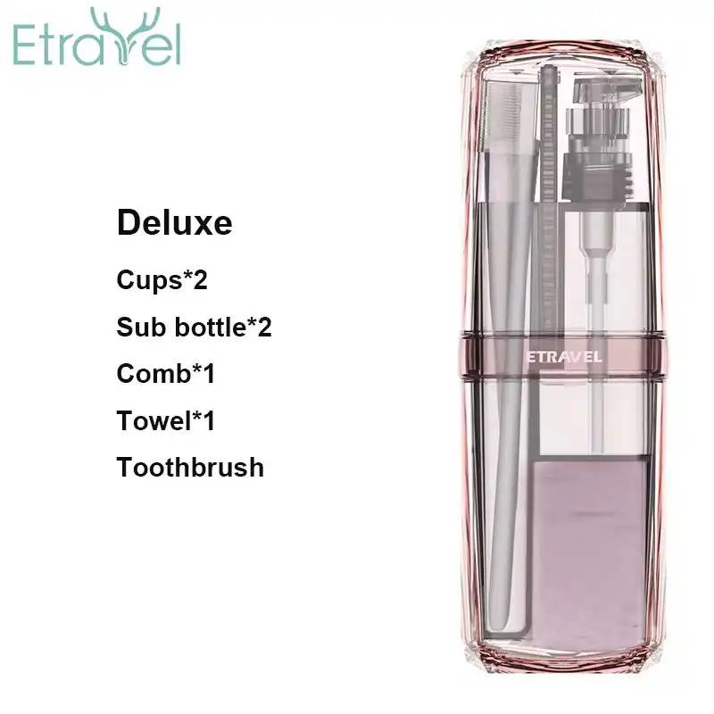 Product image of Etravel Transparent Travel Kit 7 in 1