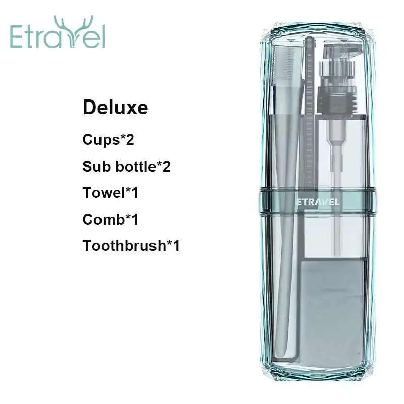 Product image of Etravel Transparent Travel Kit 7 in 1