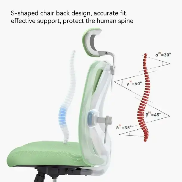 Product image of Jolly Ergonomic Chair (YS-938B)
