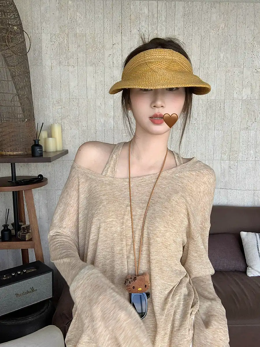Product image of Loose Sunscreen Cover T-Shirt & Tank Top Set