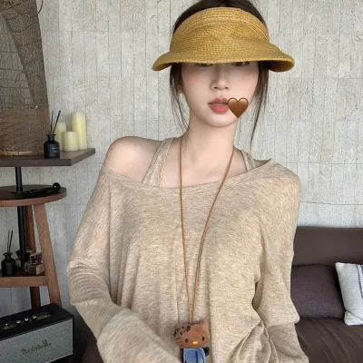 Loose Sunscreen Cover T-Shirt &...