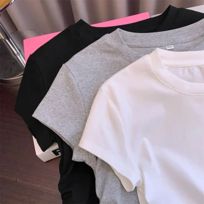 Heart Embroidery Tee