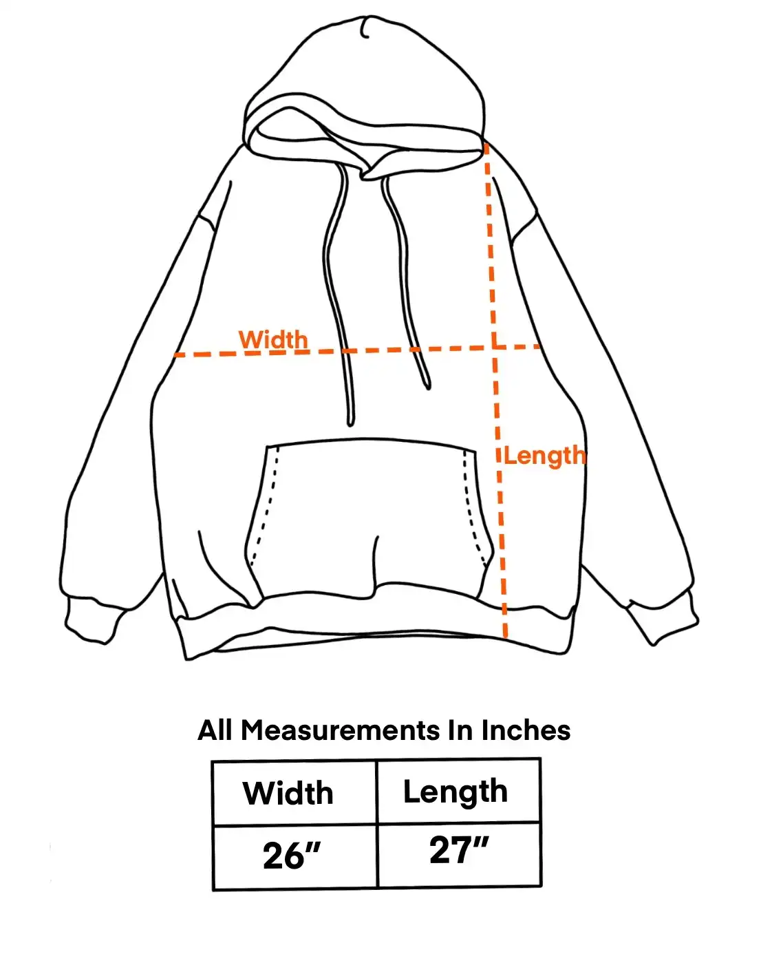 Product image of Unisex Oversized Premium Inner fleece Hoodie
