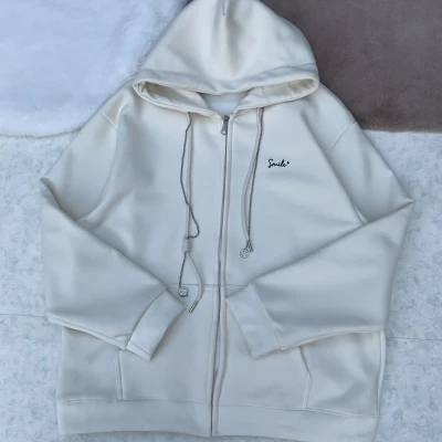 Smiley Zip  Oversized Premium I...