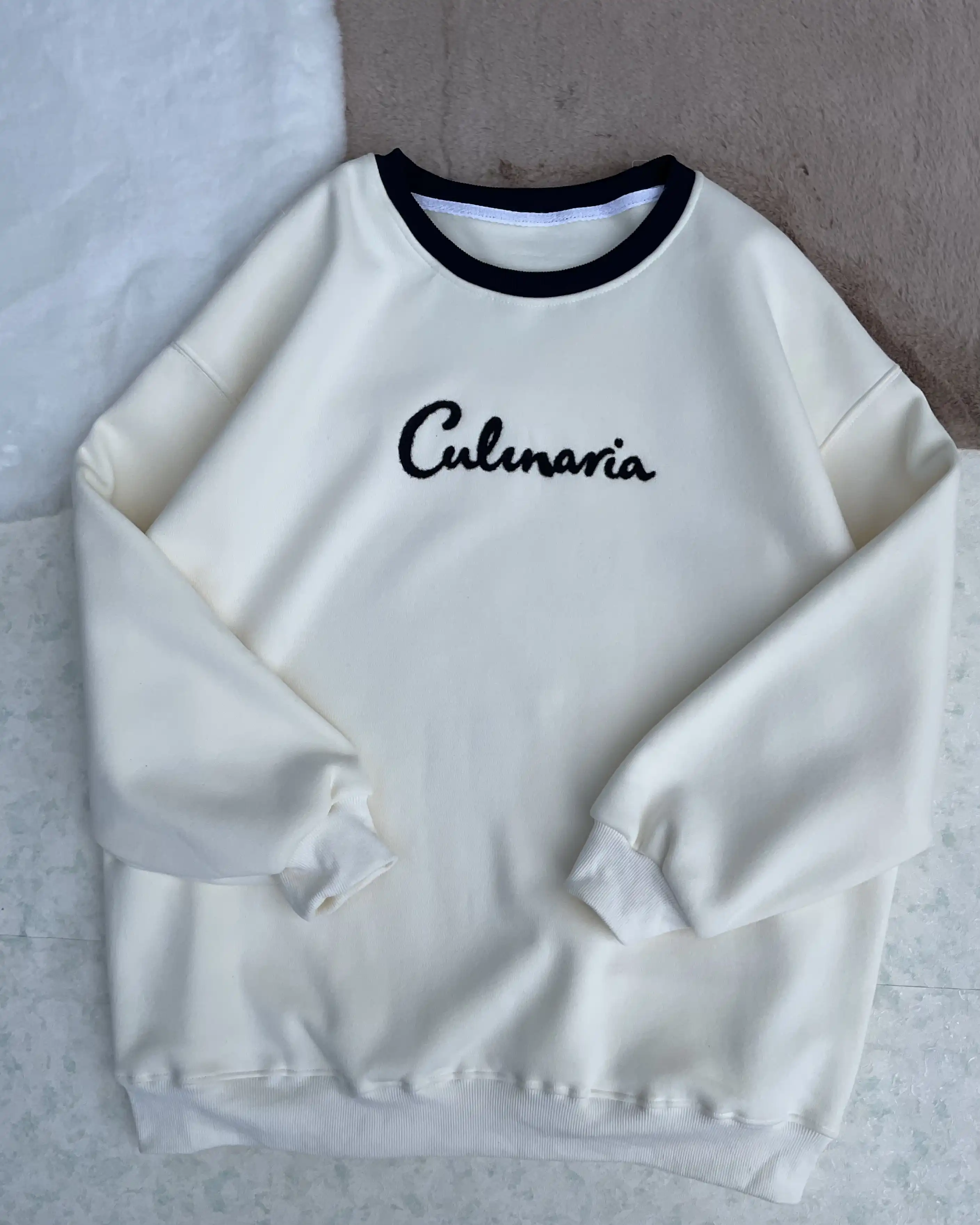 Product image of Culnaria Embroidered Oversized Unisex Sweatshirt