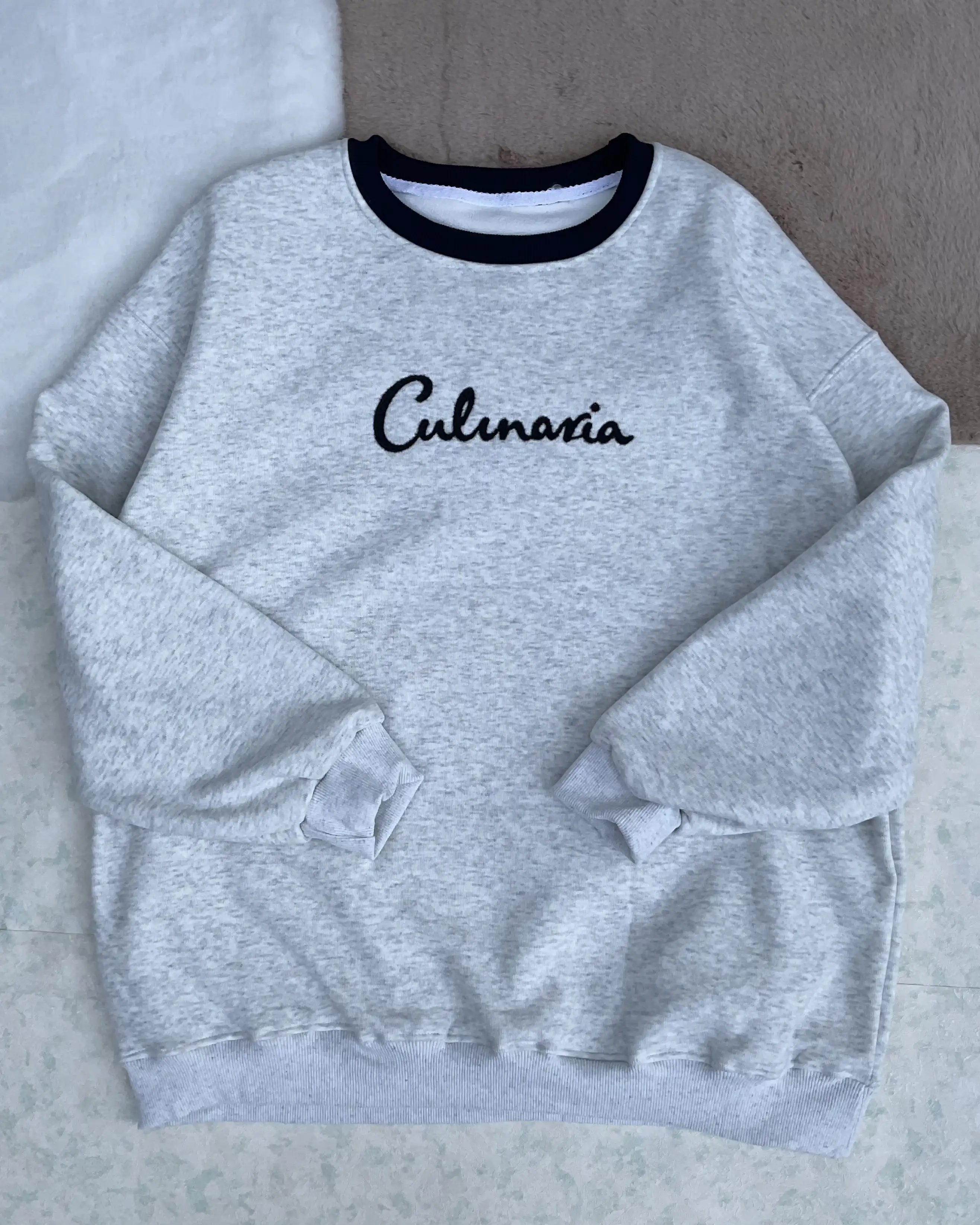 Product image of Culnaria Embroidered Oversized Unisex Sweatshirt