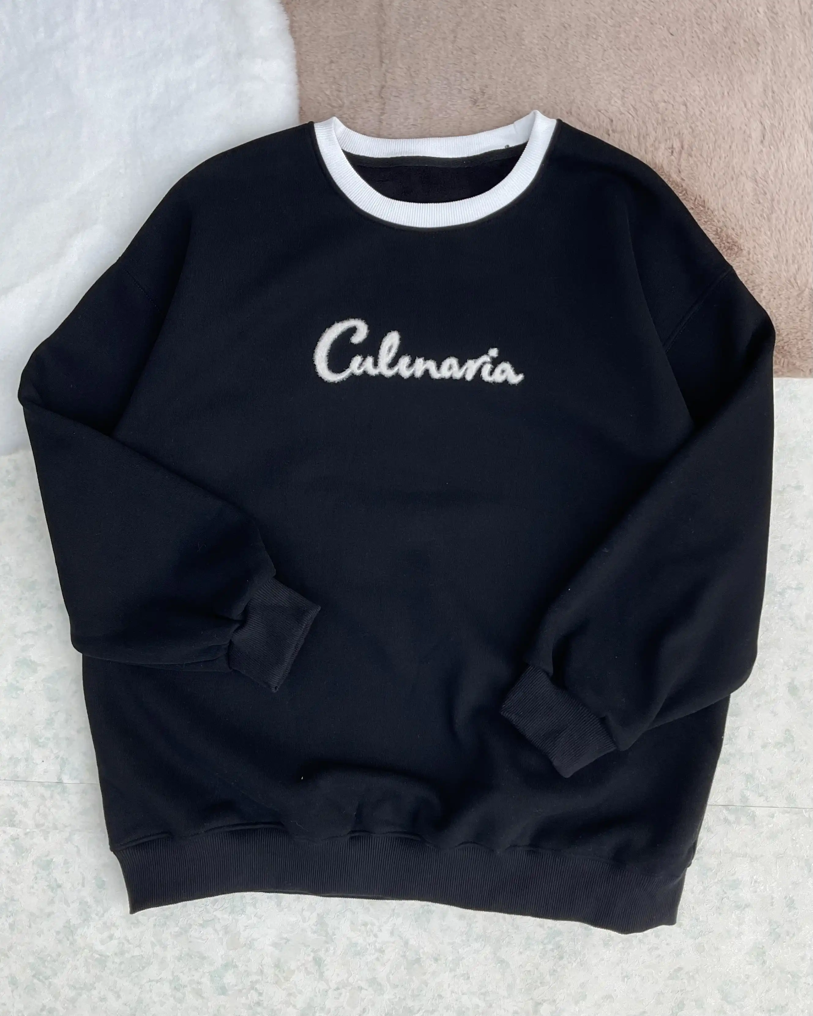 Product image of Culnaria Embroidered Oversized Unisex Sweatshirt