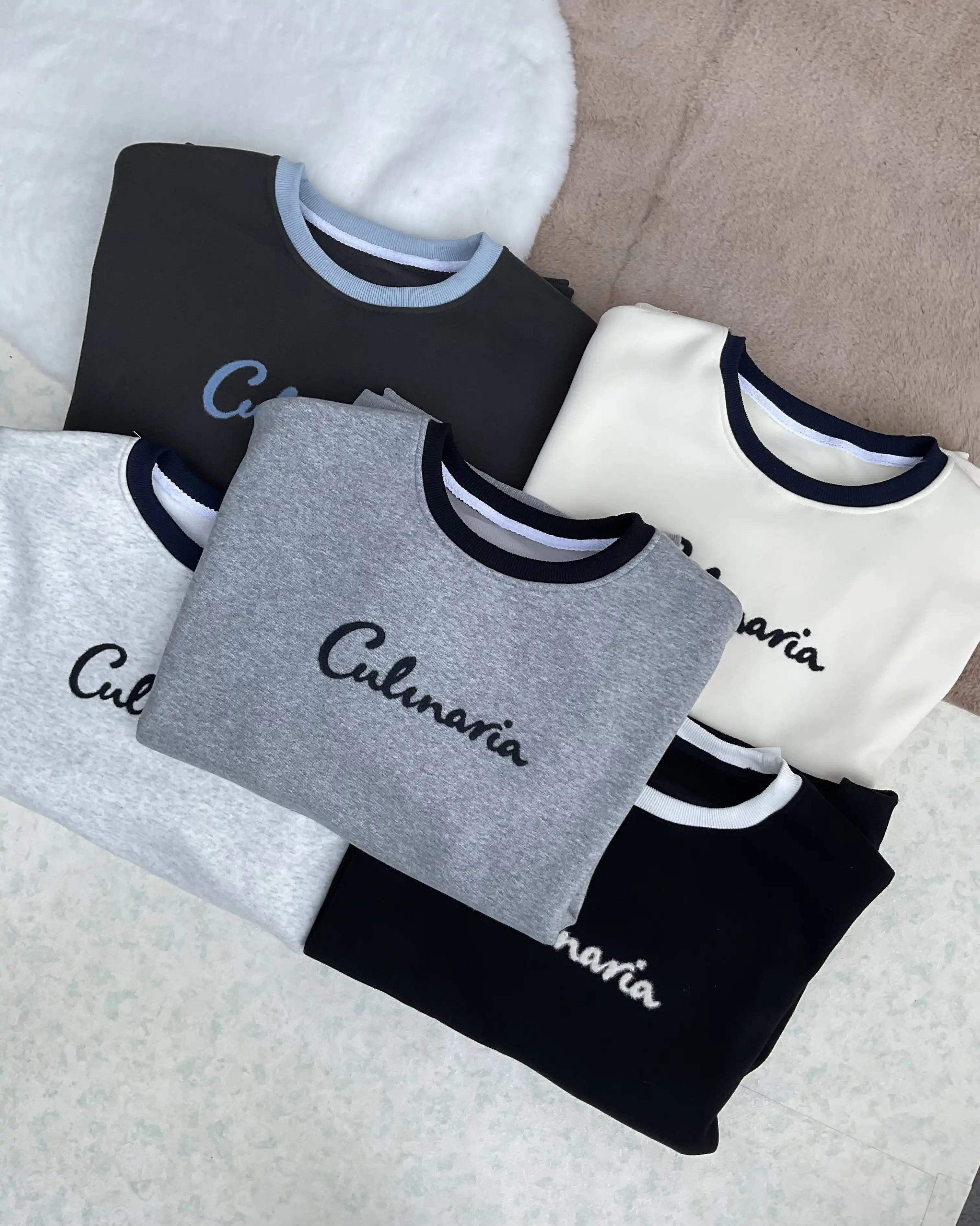 Product image of Culnaria Embroidered Oversized Unisex Sweatshirt