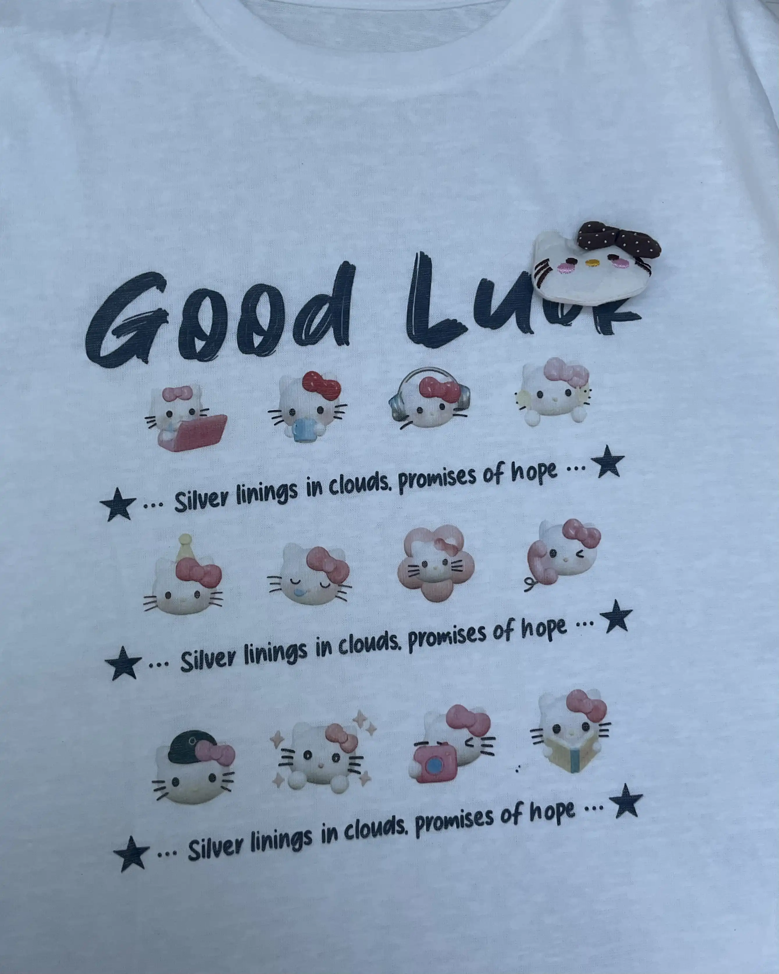 Product image of Tencel Breeze Full Sleeve Tee - Good Luck