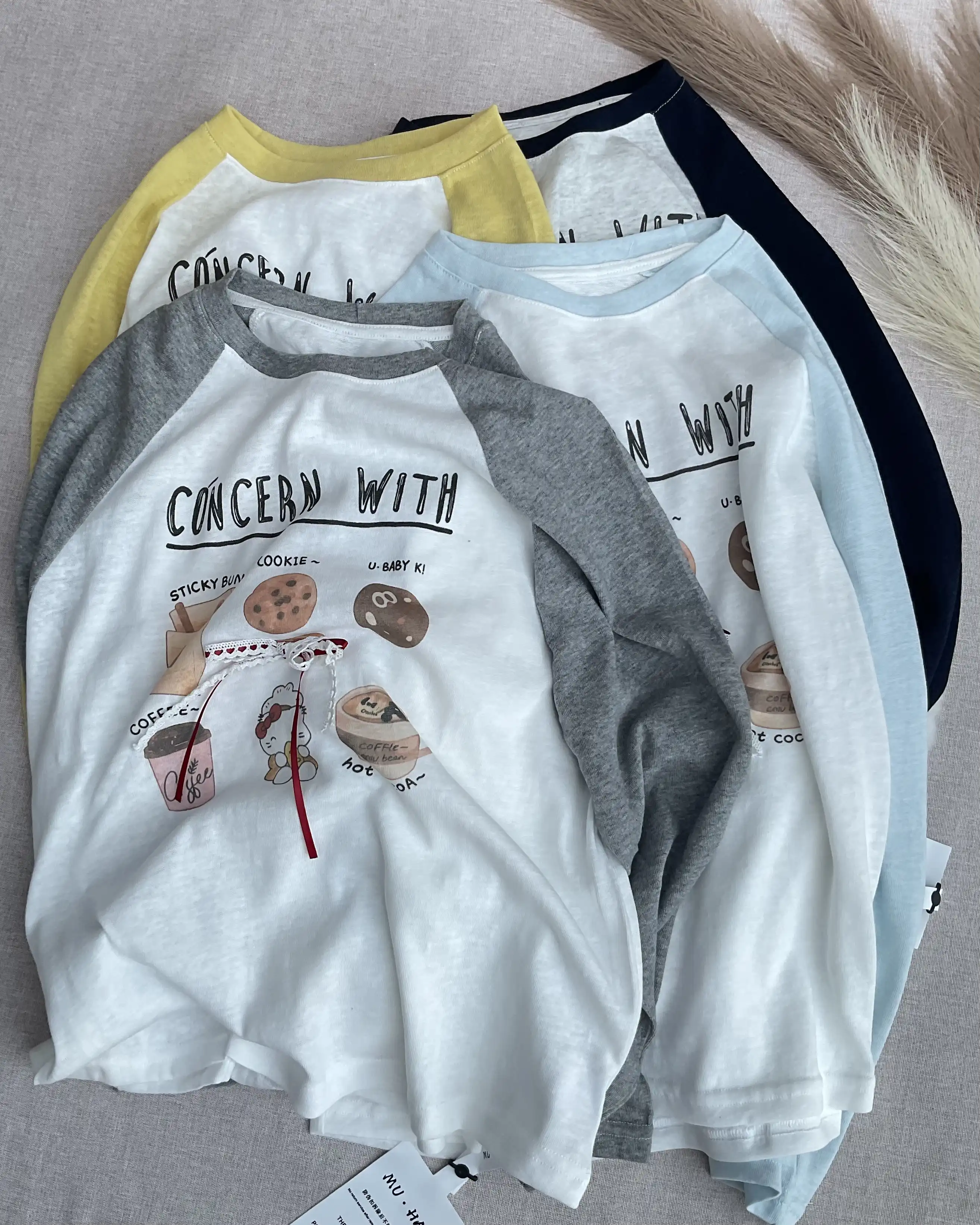 Product image of Tencel Breeze Reglan Sleeve Tee - Cookies And Bow