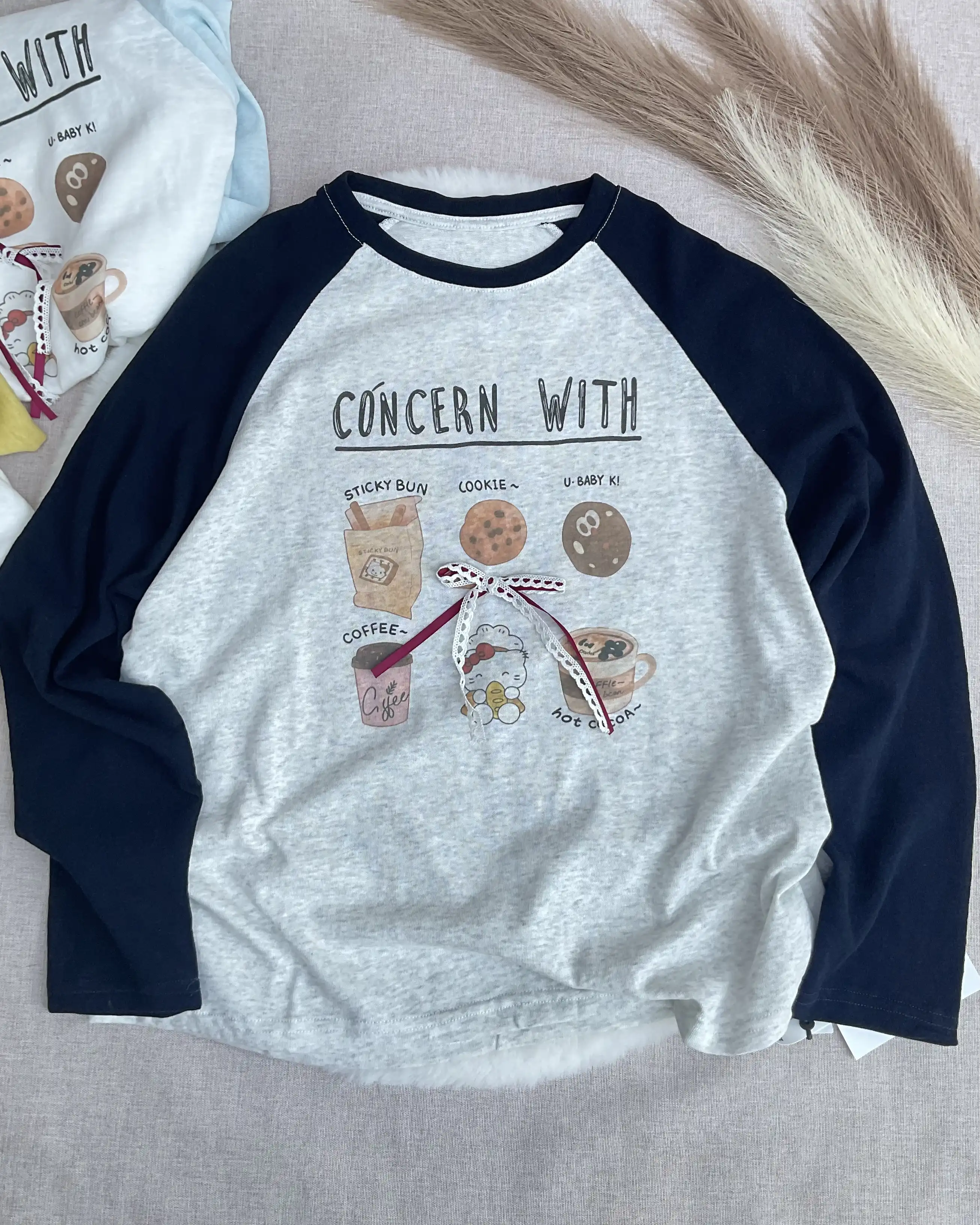 Product image of Tencel Breeze Reglan Sleeve Tee - Cookies And Bow