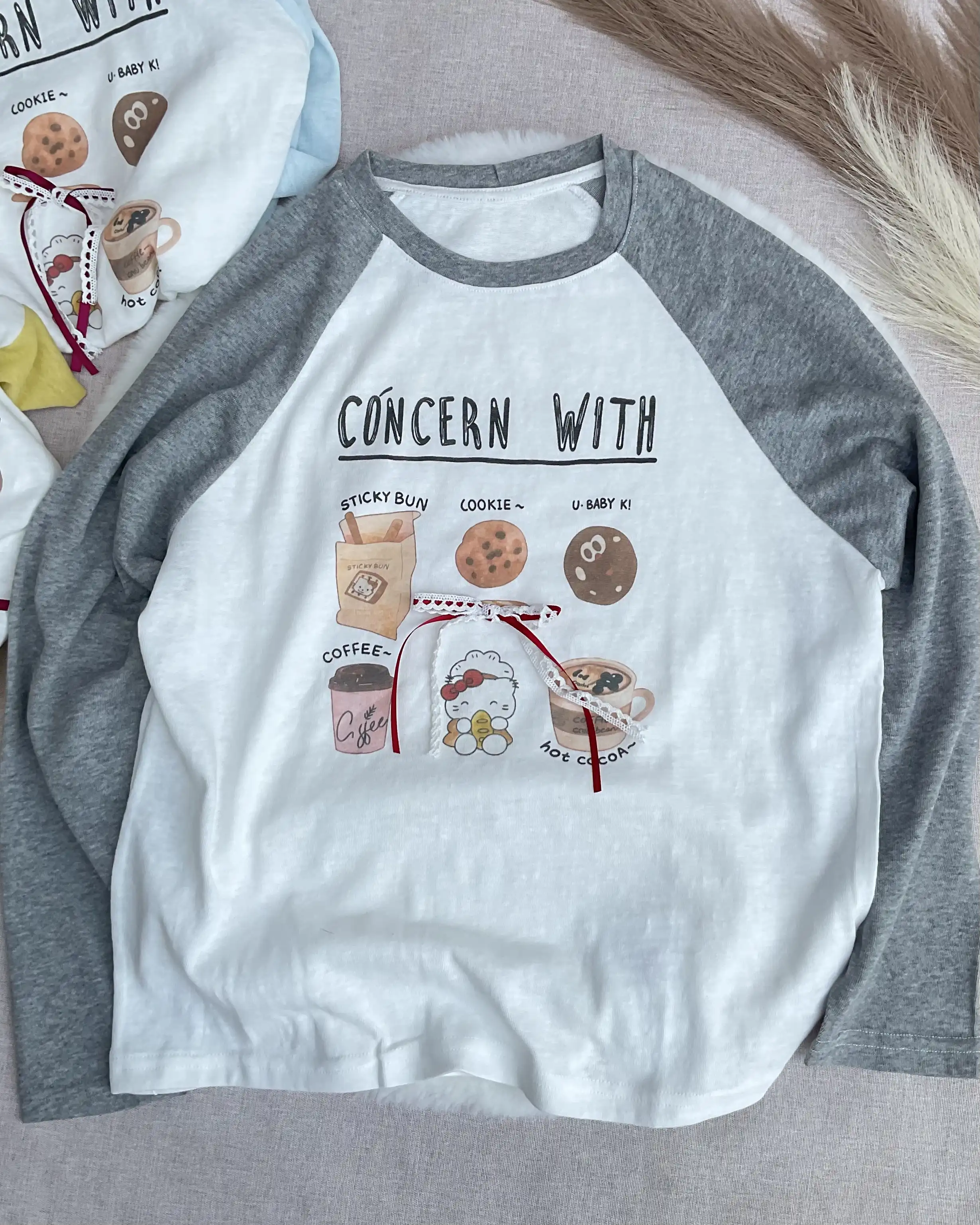 Product image of Tencel Breeze Reglan Sleeve Tee - Cookies And Bow