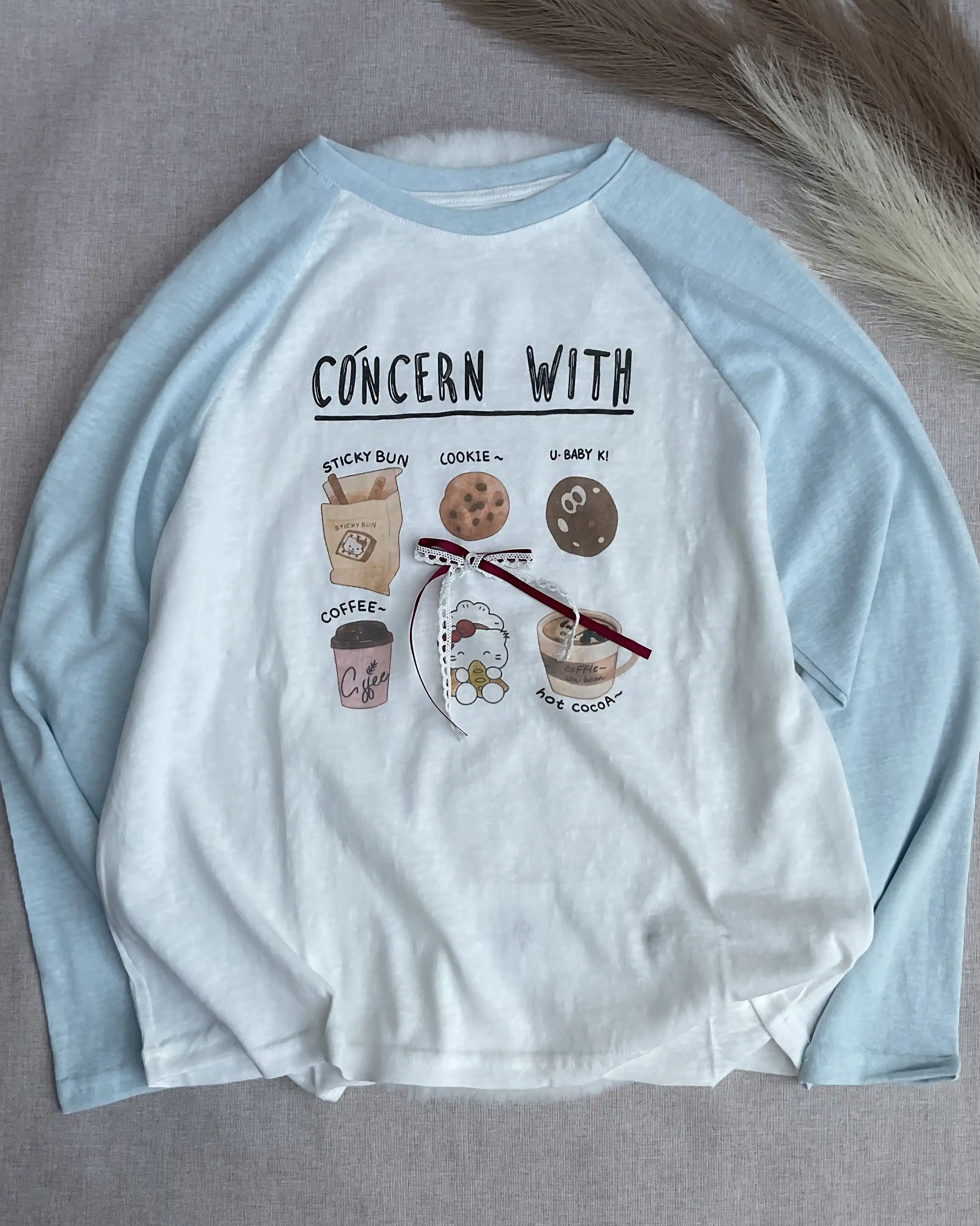 Product image of Tencel Breeze Reglan Sleeve Tee - Cookies And Bow