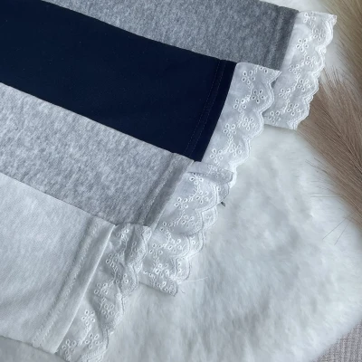 Tencel Breeze Patchwork Lace-Ed...