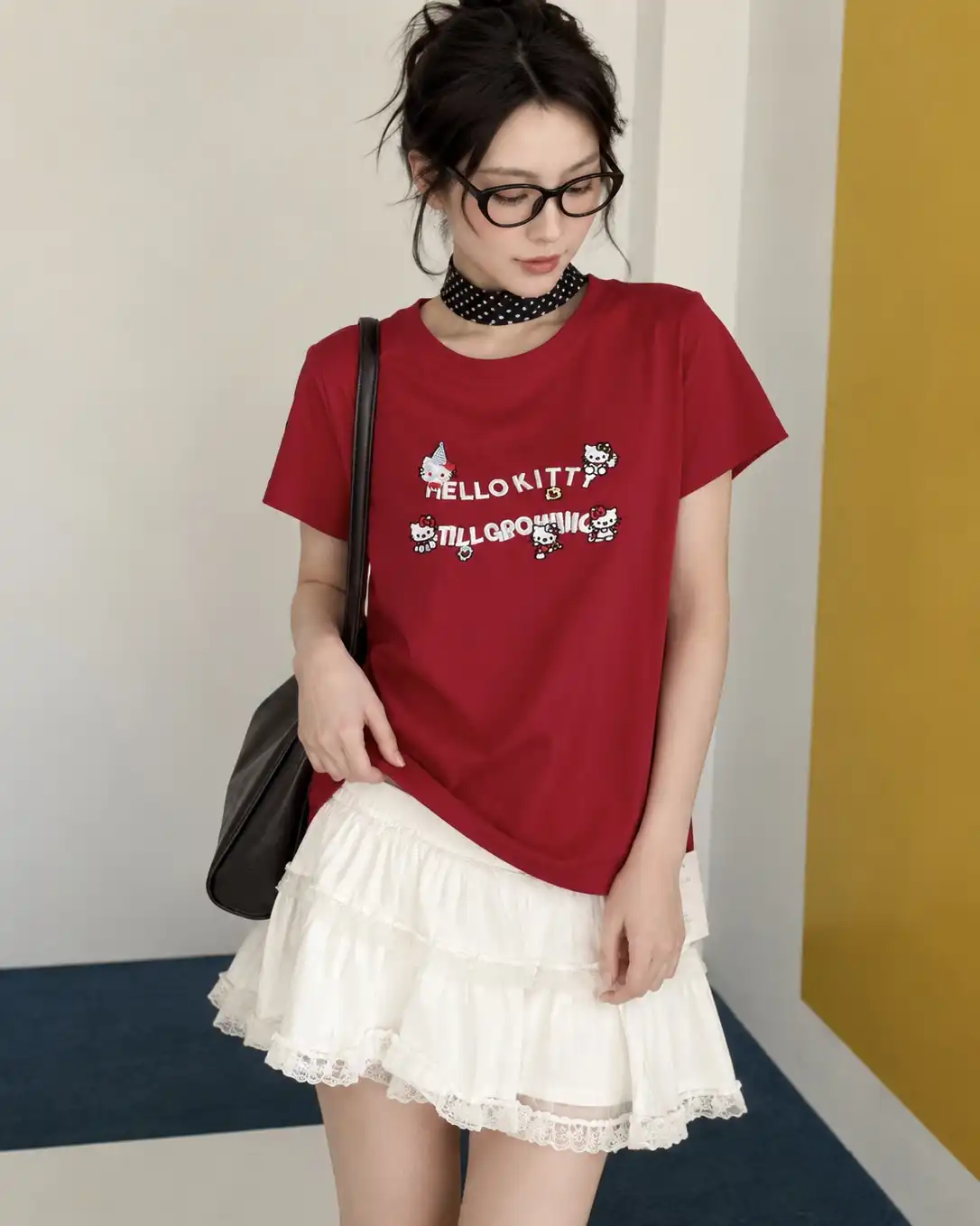 Hello Kitty "Till Growing" Essential Graphic Tee