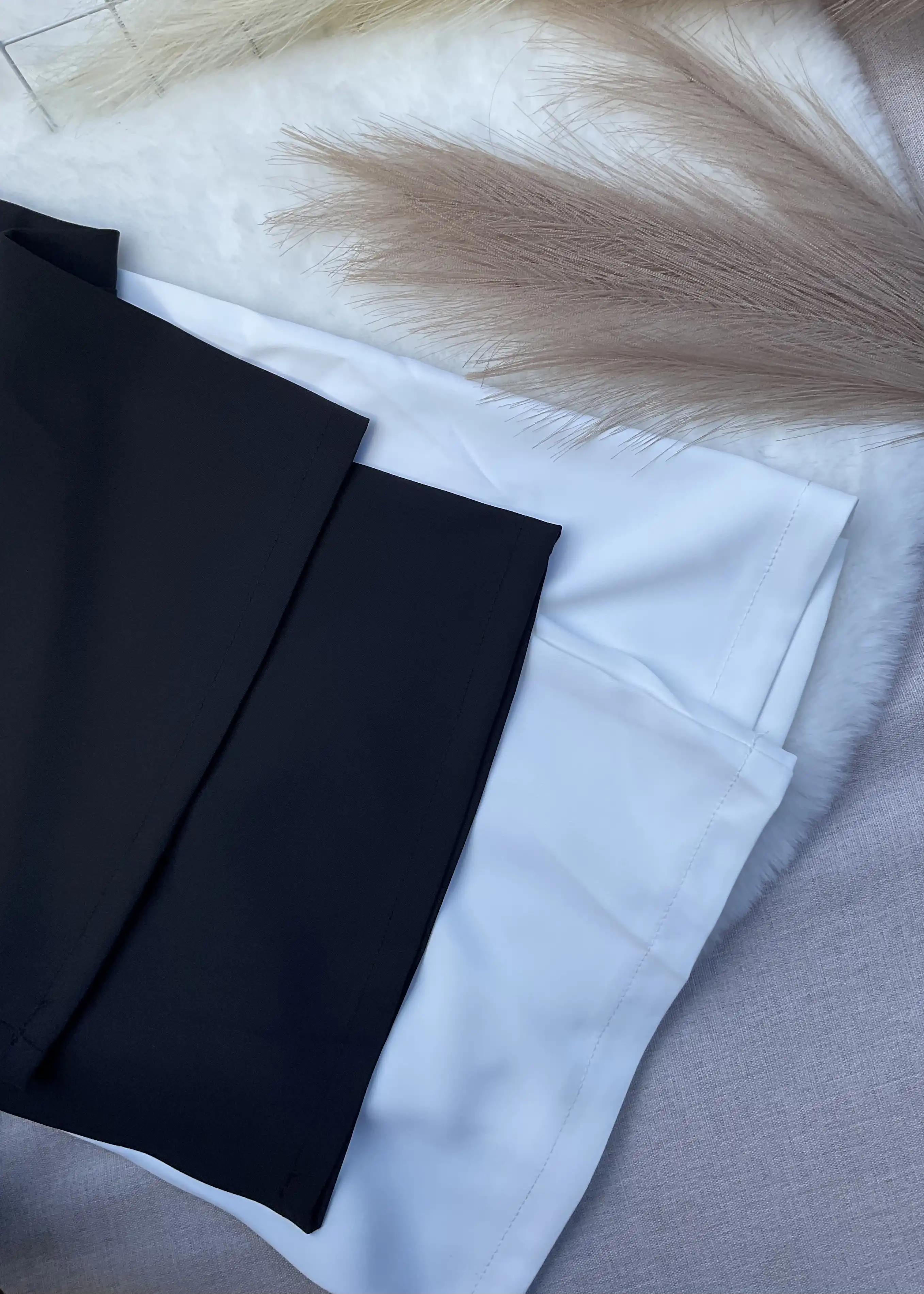 Product image of High-Rise Wide-Leg Formal Pant