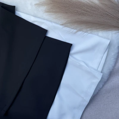 High-Rise Wide-Leg Formal Pant