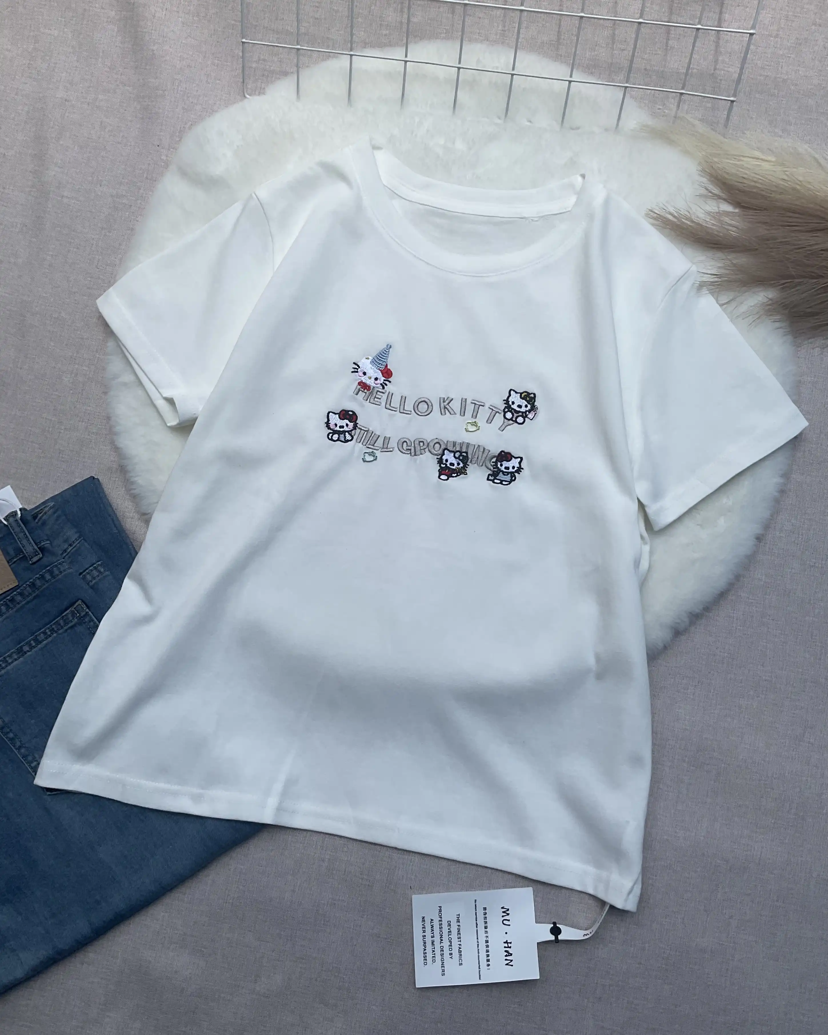 Product image of Hello Kitty "Till Growing" Essential Graphic Tee