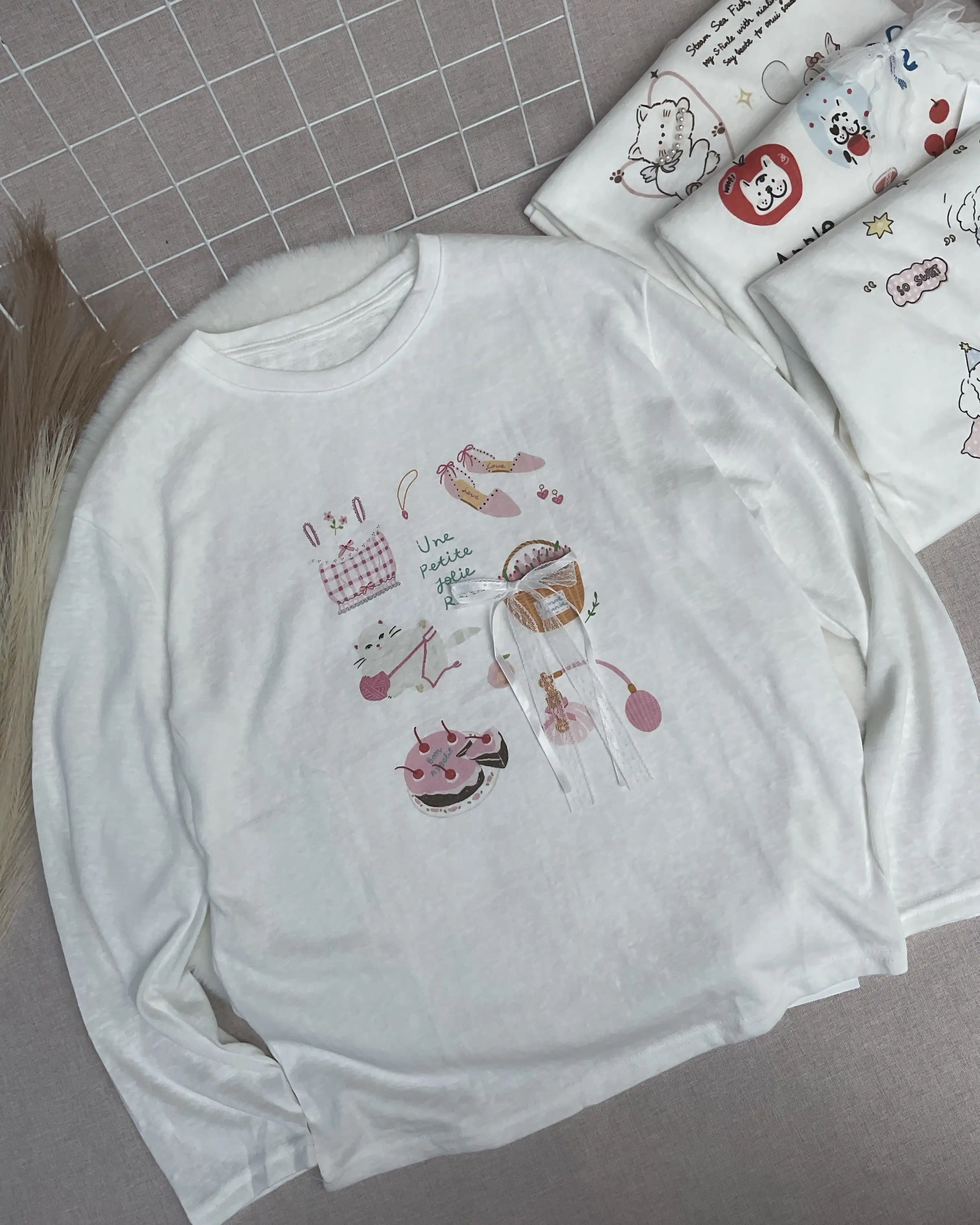 Product image of Tencel Breeze Full Sleeve Tee - French Conquette