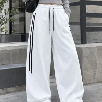 2-in-1 Side-Stripe Sweatpants